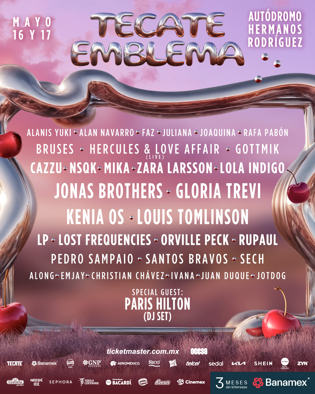 Cartel Tecate Emblema