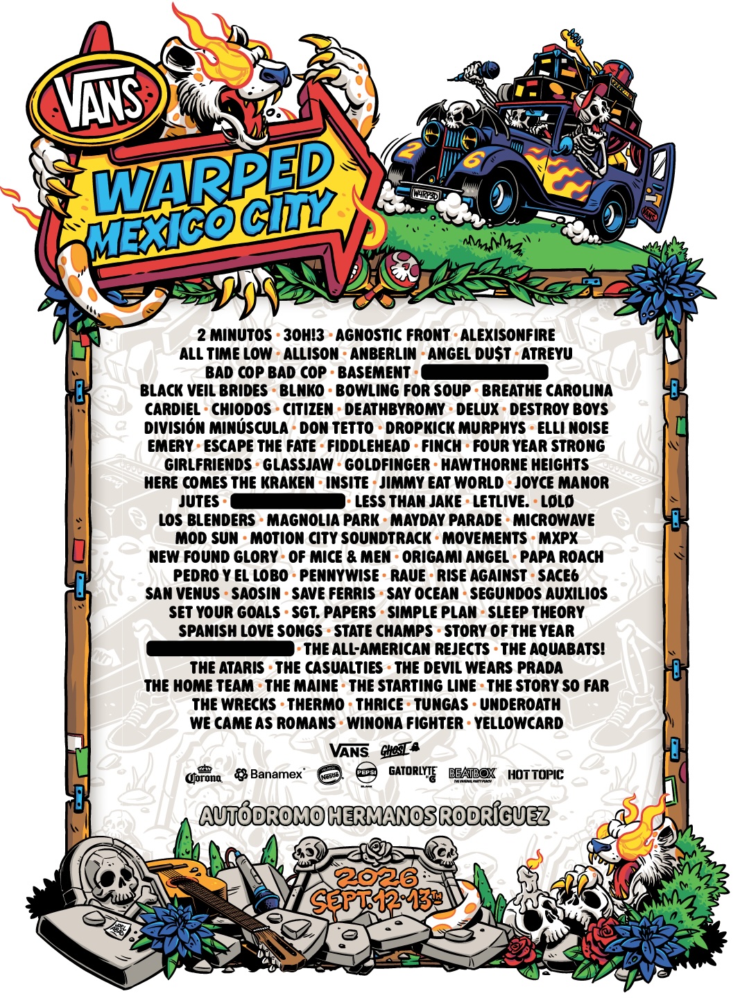 Cartel Vans Warped